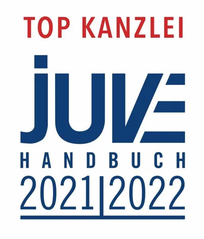 JUVE Handbuch 2021/2022 – Top Kanzlei